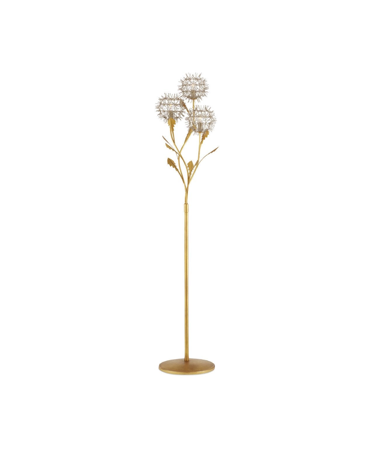 Dandelion Silver & Gold Floor Lamp